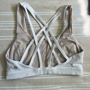 Lululemon Bras x 2! Size 2 black and white